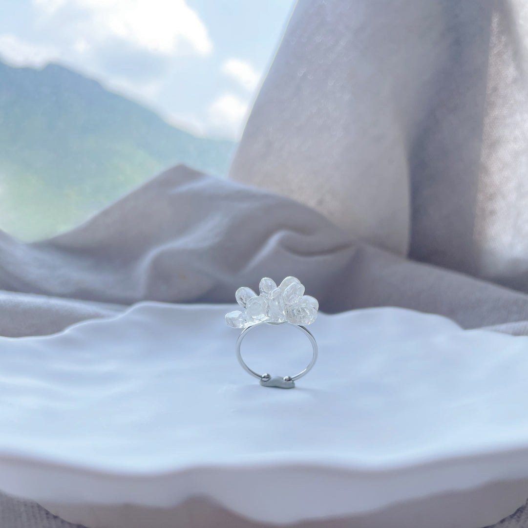 戒指｜花火•透灰