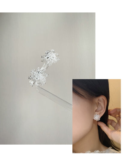 耳環｜Flower of Salt