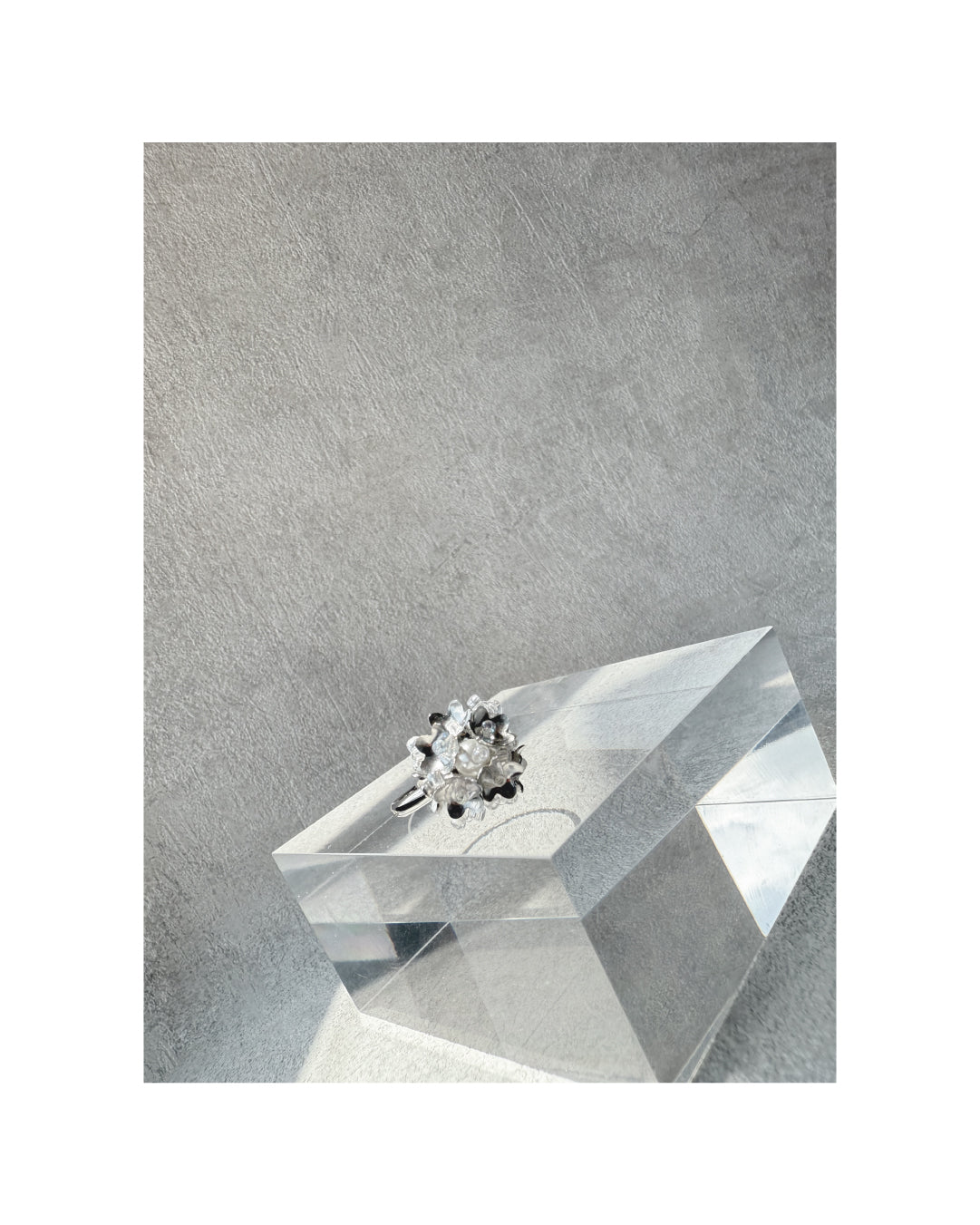 戒指｜Silver Bloom