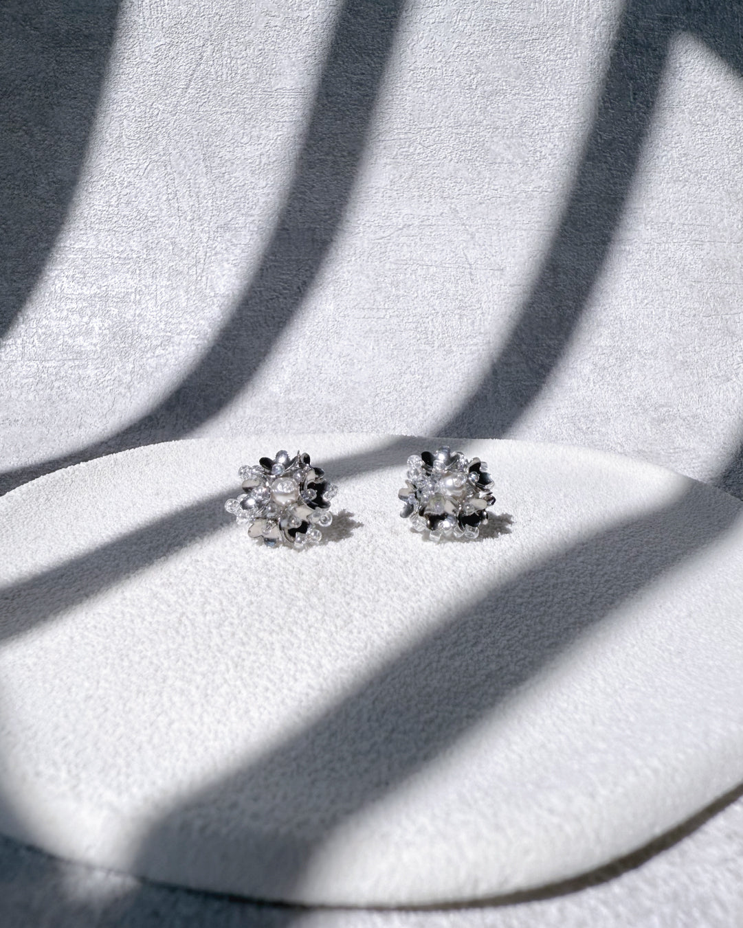 耳環｜Silver Bloom