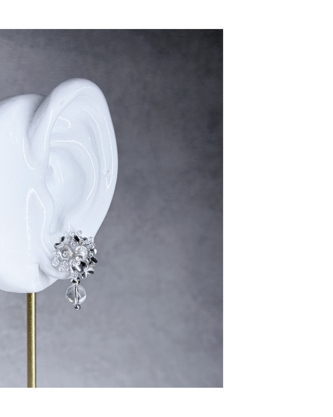 耳環｜Silver Bloom